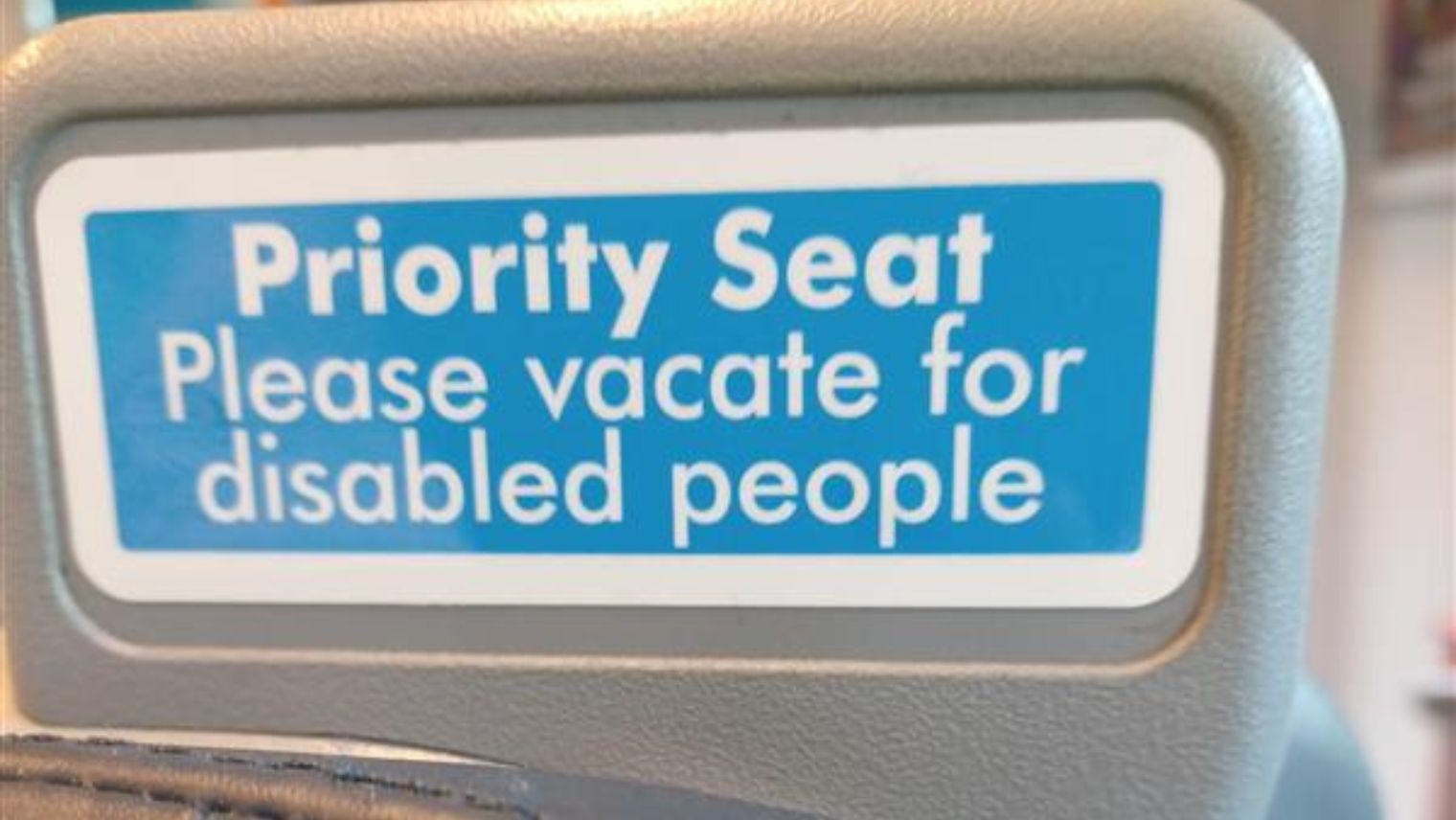 priority seat
