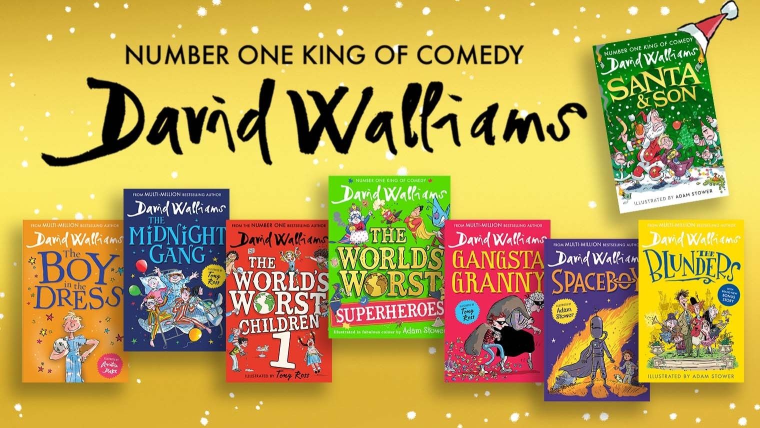 David Walliams book collection