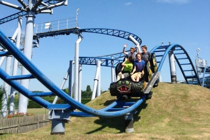 Cobra Roller coaster Paulton's Park