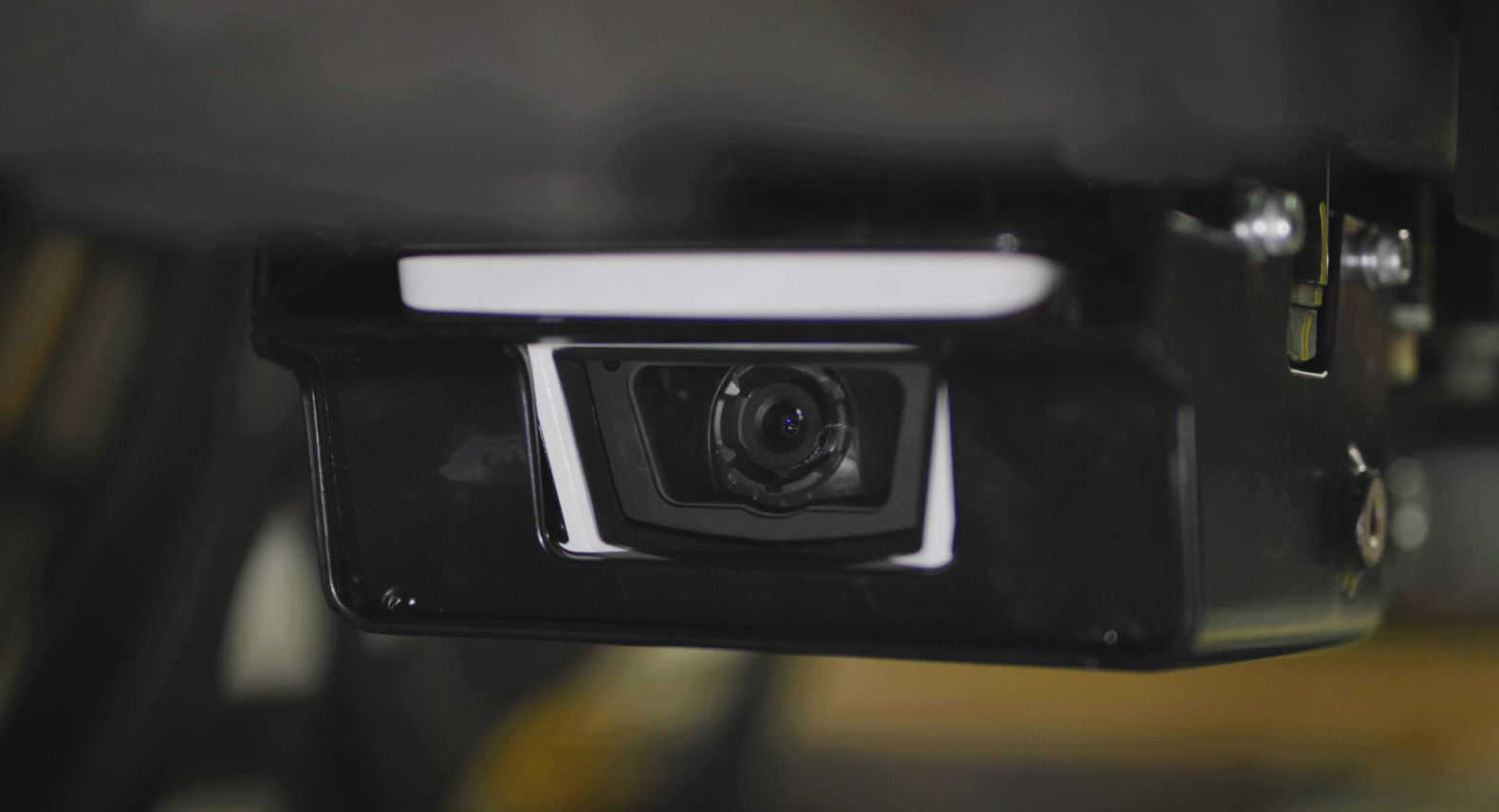 Thermal imaging camera fitted under train to inspect track for defects