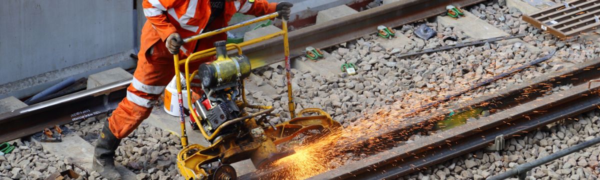 Engineering works being carried out to keep trains running