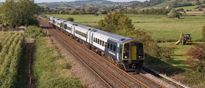 South Western Railway Class 15x on the West of England route