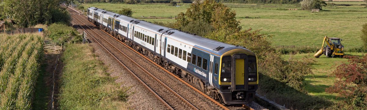 South Western Railway Class 15x on the West of England route