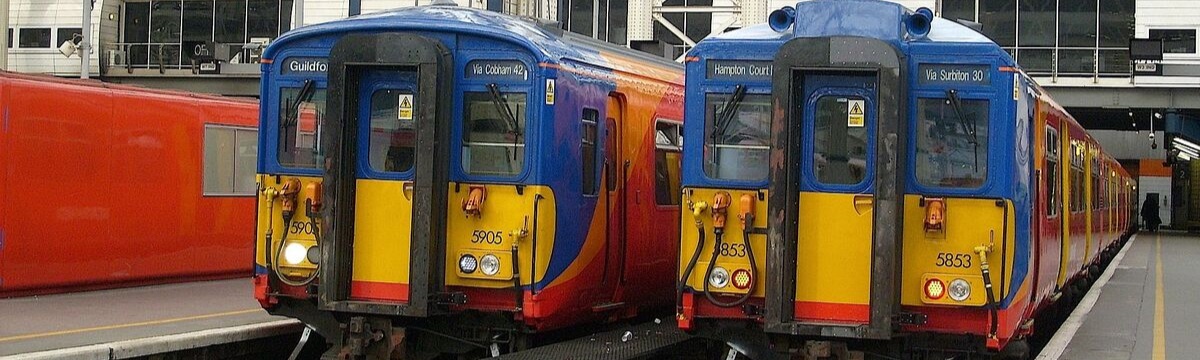 Class 455 train in two flavours