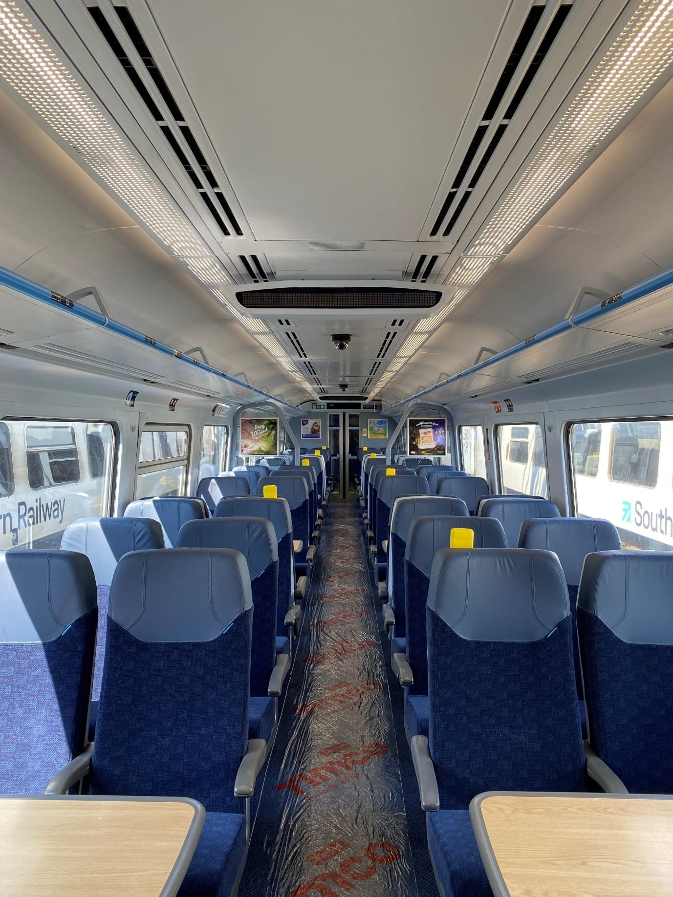South Western Railway Class 159 refurbished interior work