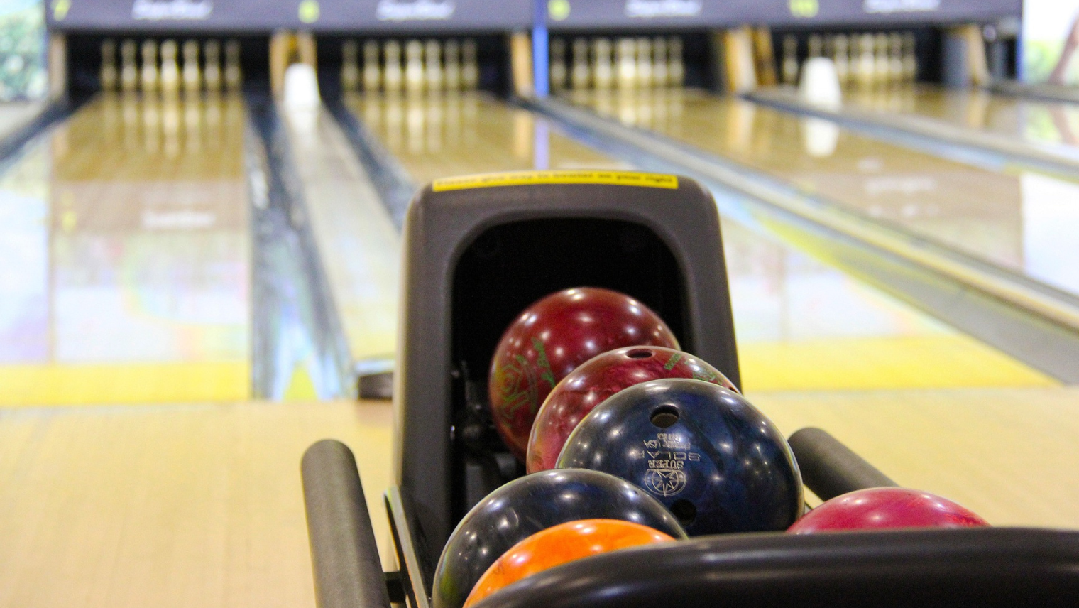 A bowling lane 