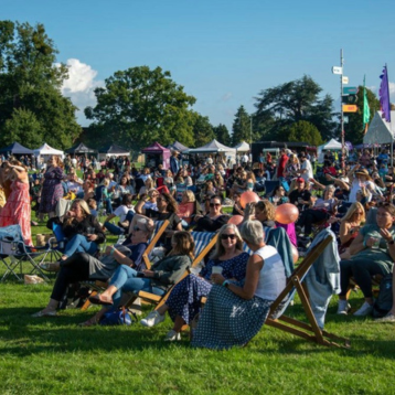 Surrey Gin Fest crowd at the festival
