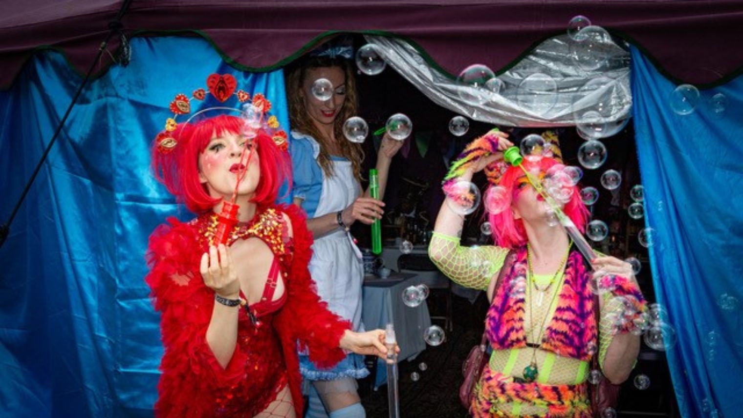 Mucky Weekender festival costumes