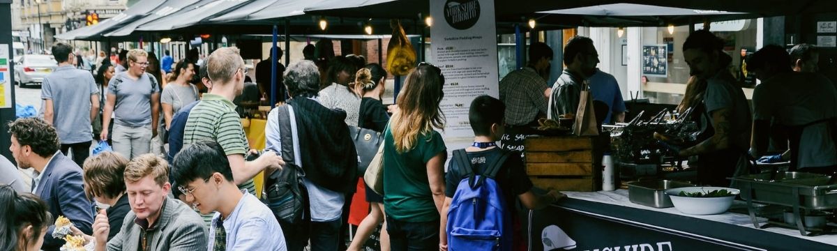 Find London's best food markets with South Western Railway