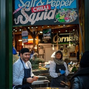 Find London's best food markets with South Western Railway