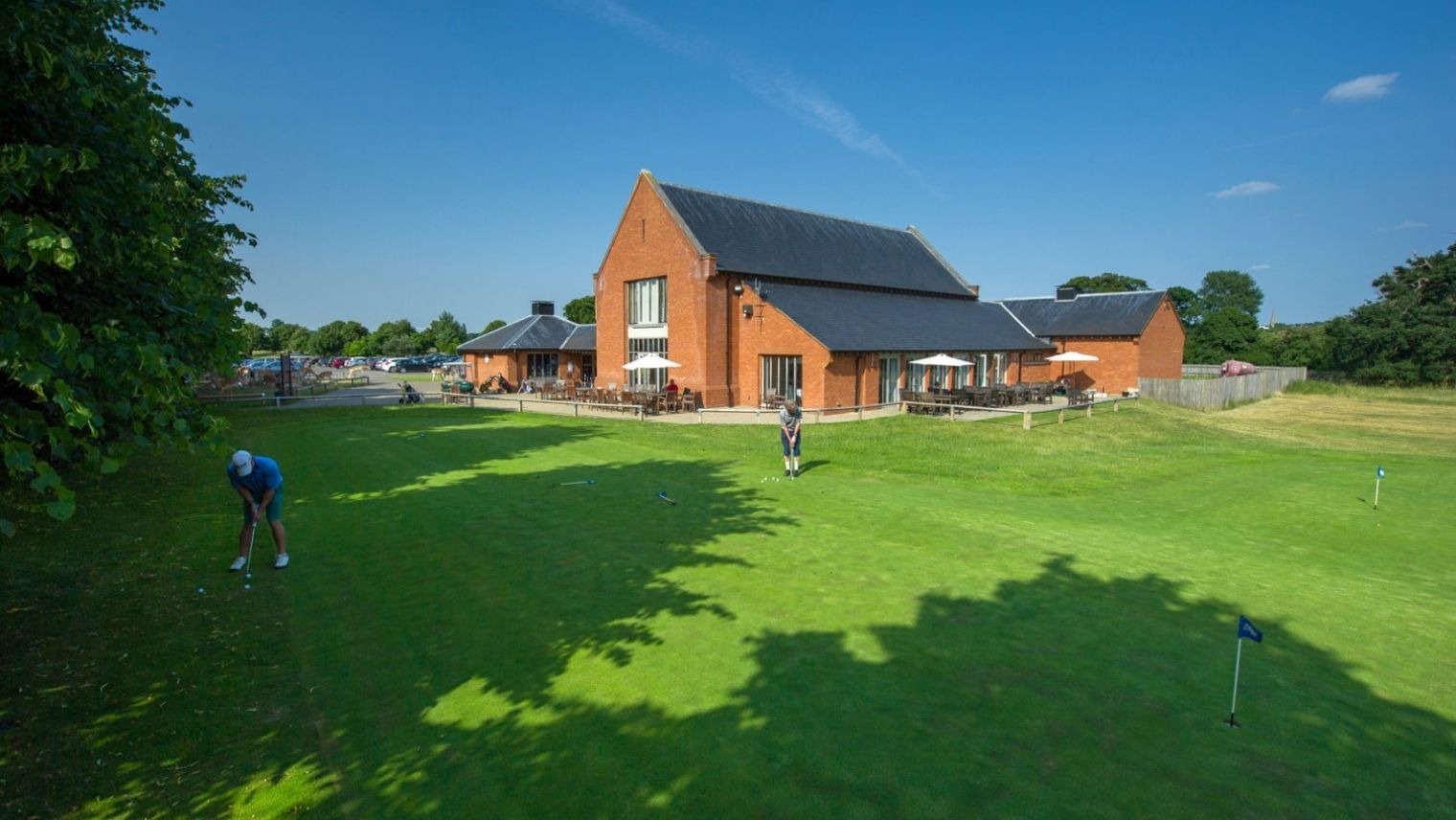 Hampton Court Palace golf course club house