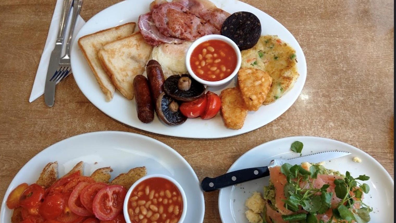 Spinnaker Cafe English Breakfast