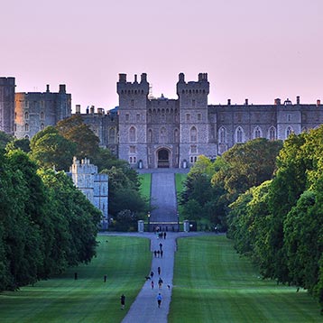 Windsor Castle and the Long Walk