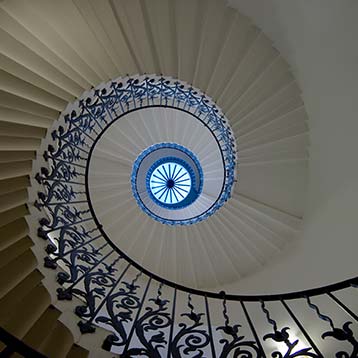 Tulip Staircase at Queen's House Greenwich