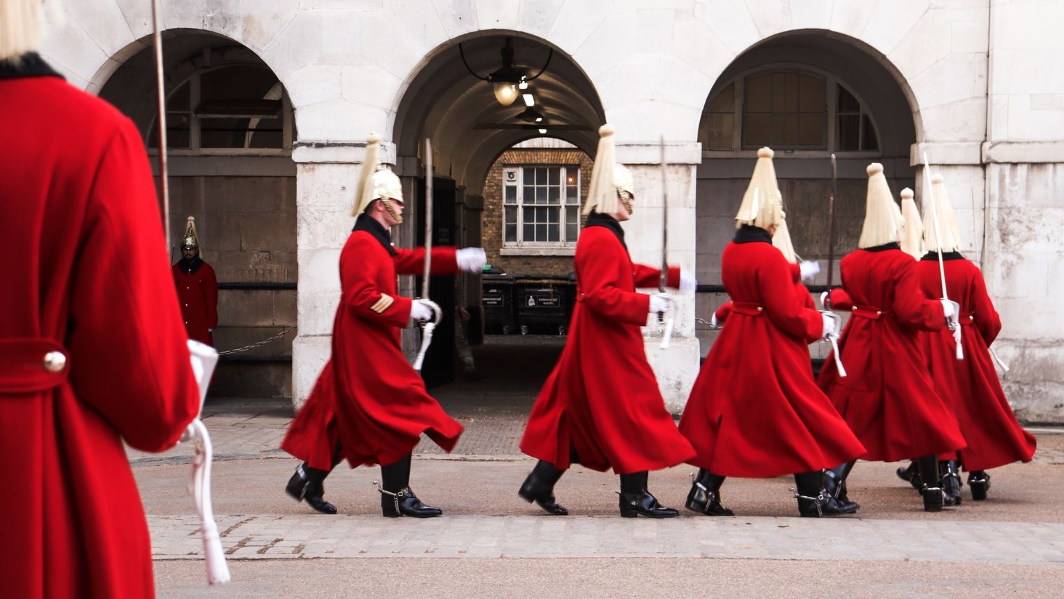 Changing of the guard in London