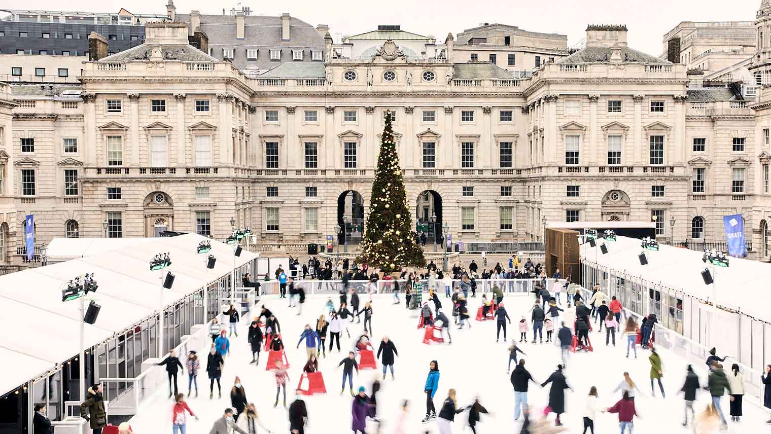somerset house ice skating in central london