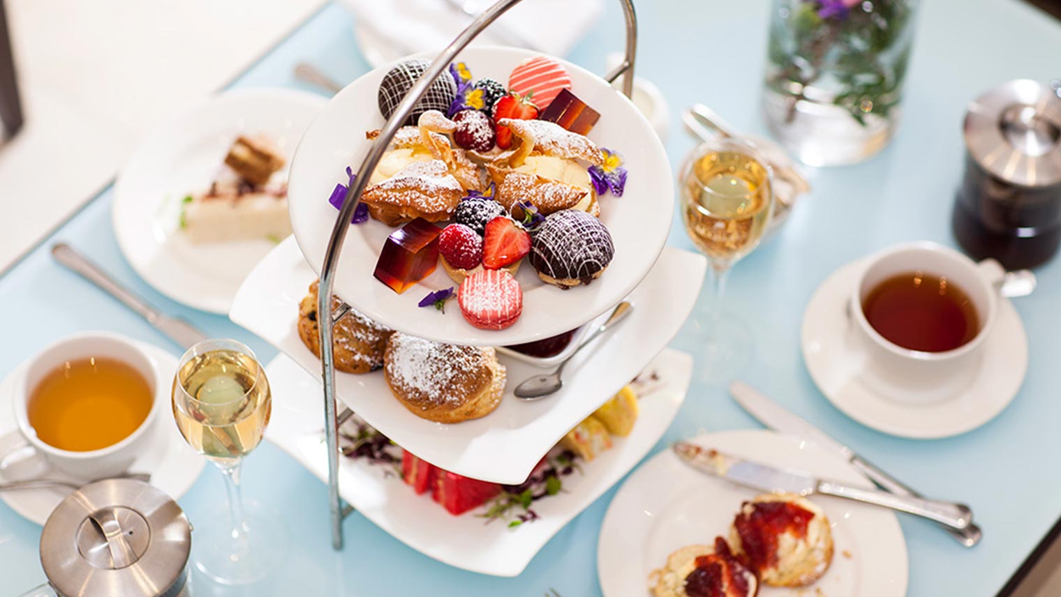 Afternoon tea rainy day