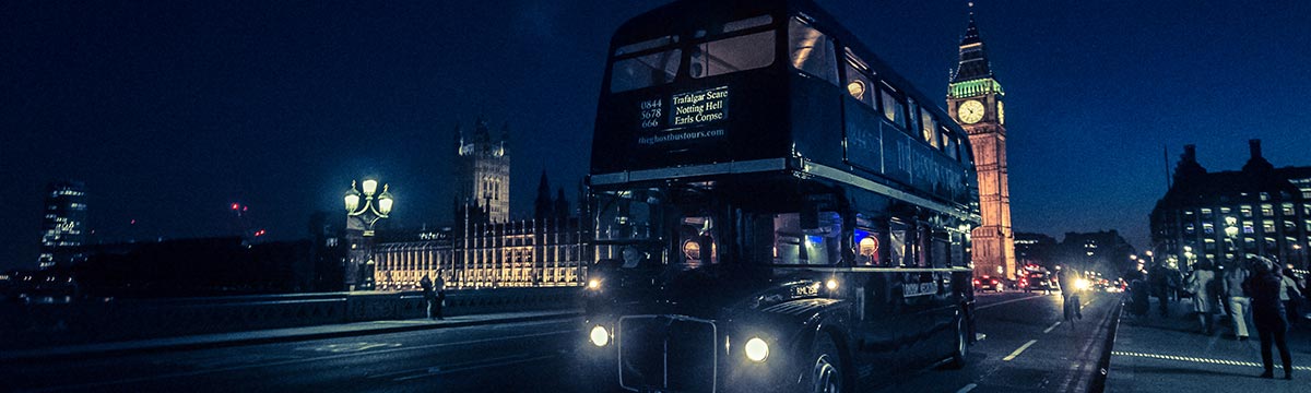 Ghost bus tours