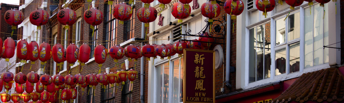 An image of Chinatown in London