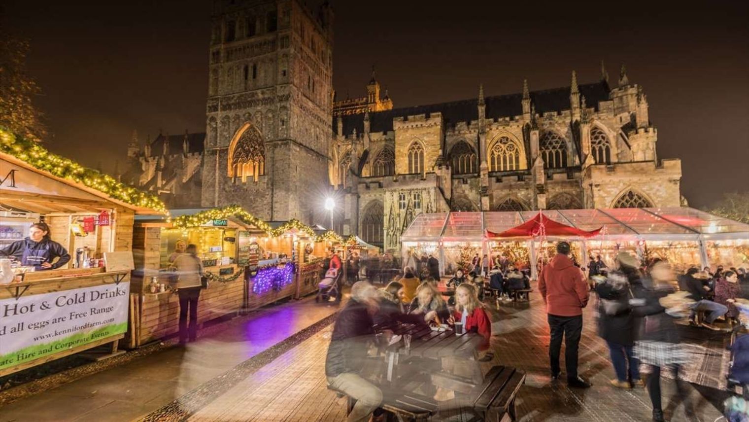 Exeter Cathedral Christmas market