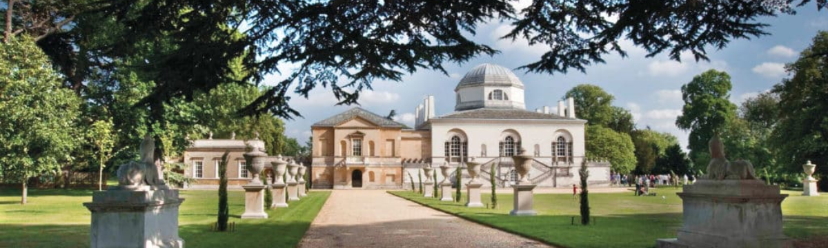 house in a public garden