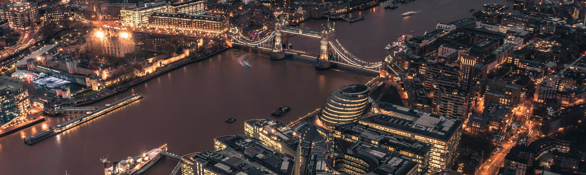 Panoramic views of London