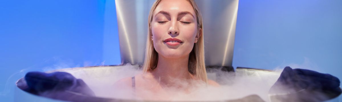 Woman enjoy spa