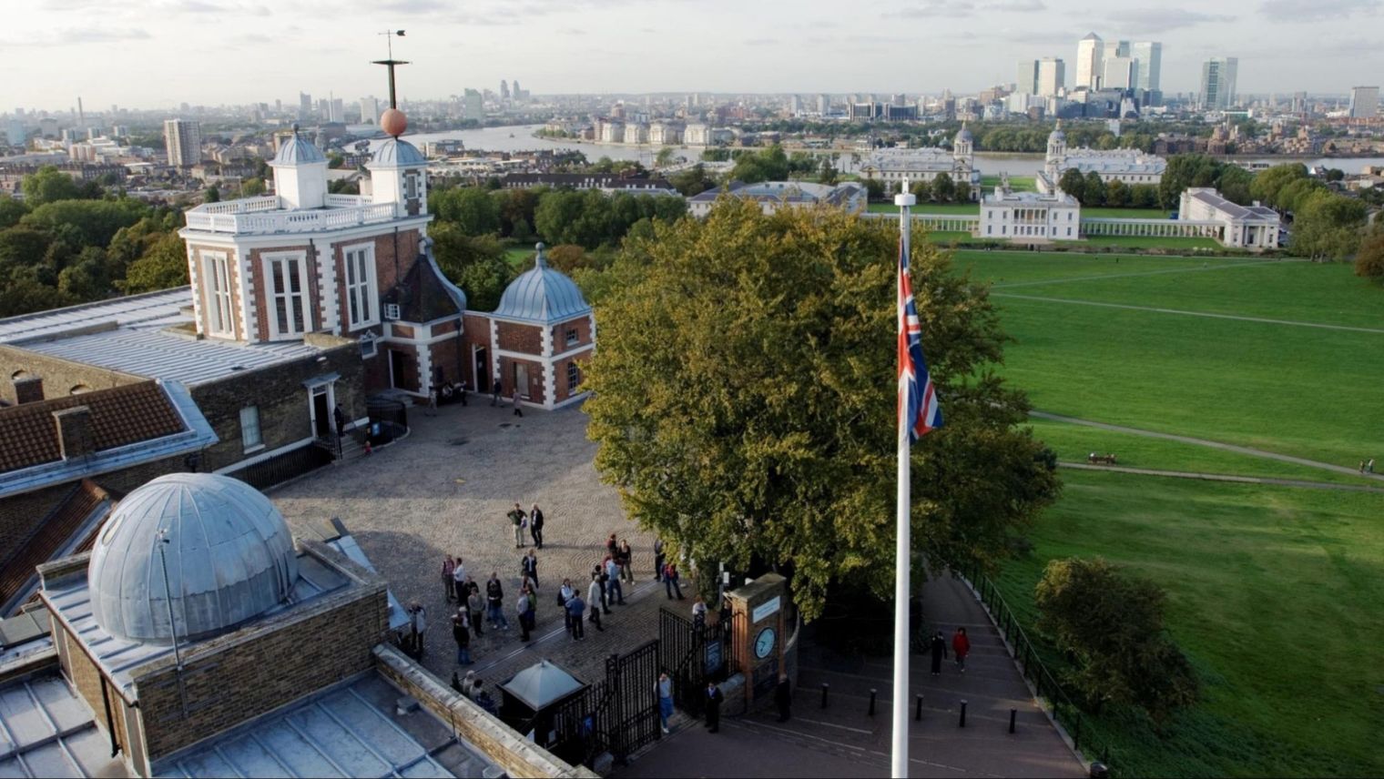 Greenwich Park from the Royal Observatory