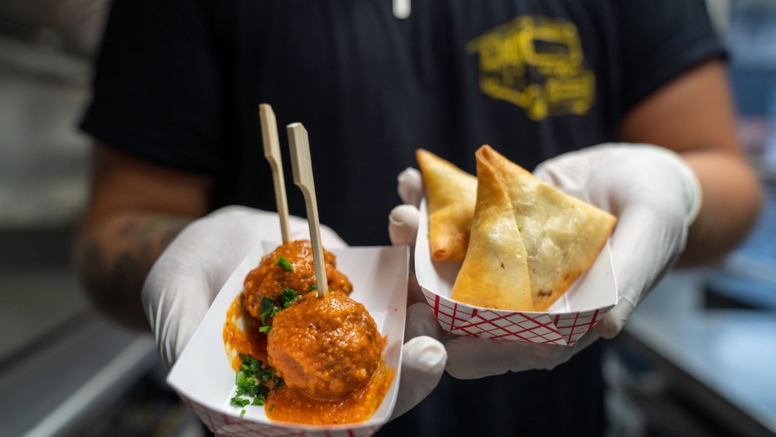 Warm up with some food from Victoria Park