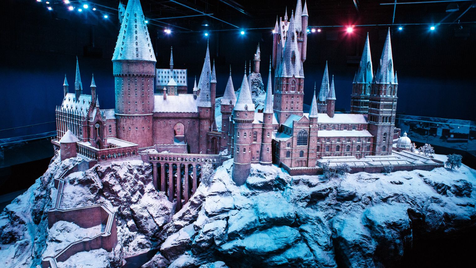 Hogwarts in the snow