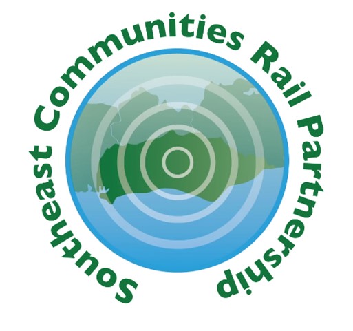 Reading to Windsor southeast Communities Community Rail Partnership with South Western Railway logo