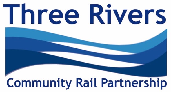 Three Rivers Community Rail Partnership with South Western Railway logo