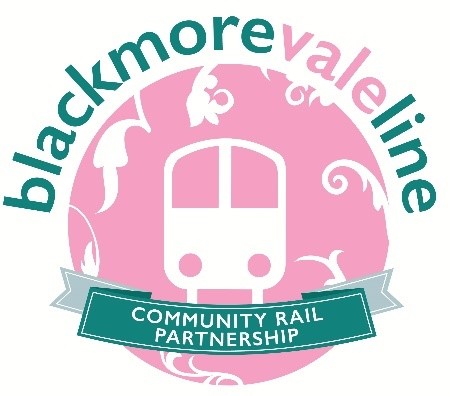 Blackmorevale Community Rail Partnership with South Western Railway logo