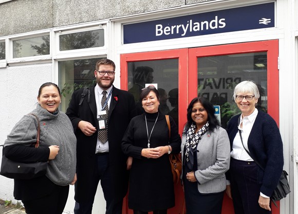 South Western Railway is delighted to welcome the latest station adopter at Berrylands station