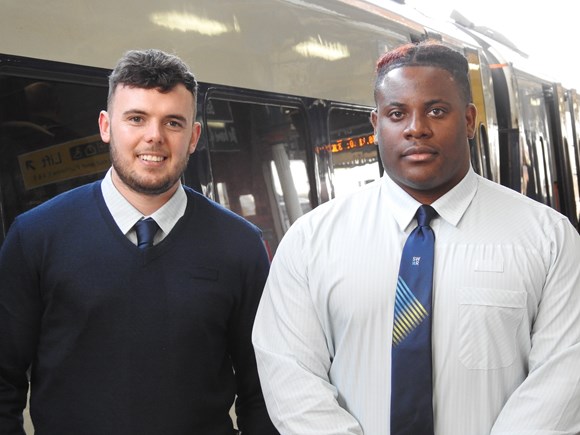 Former Princes Trust trainees start their careers with South Western Railway