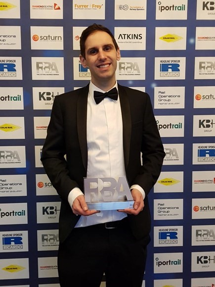 Stephen Head, Head of Employee Relations, won 'Young Professional of the Year'