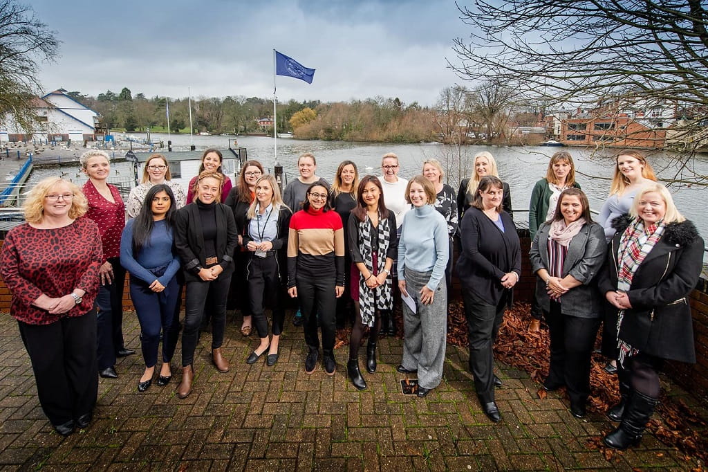 Body image - collective picture of women undertaking the 'Step Up' programme