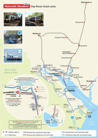 Waterside Wanderer ticket zone map