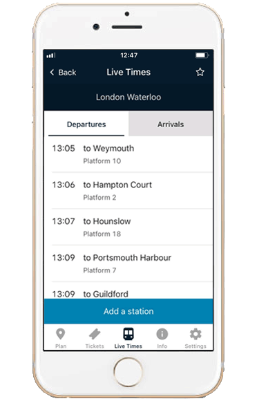 Download the South Western Railway App Today