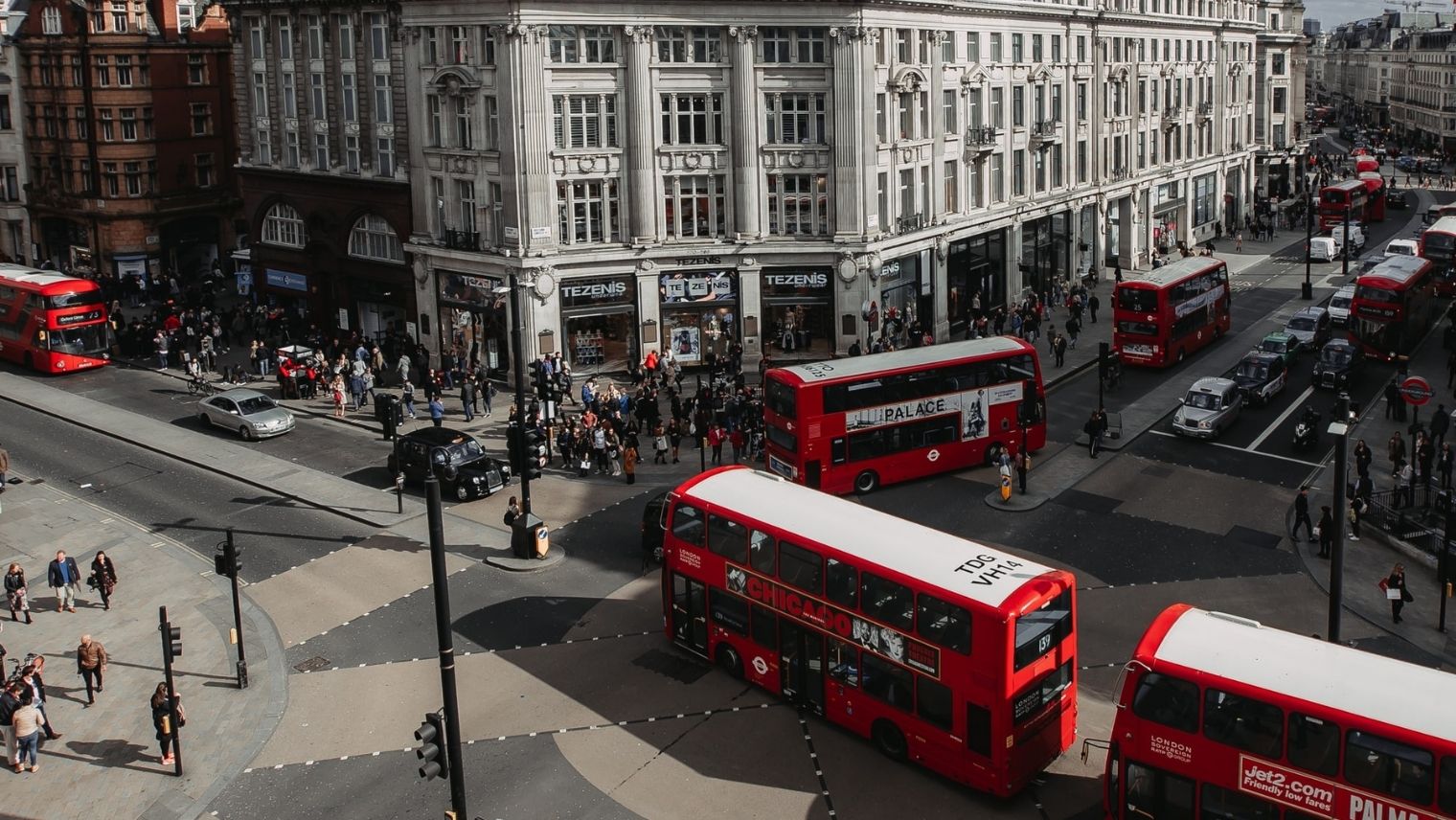 Oxford Circus pedestrian crossing