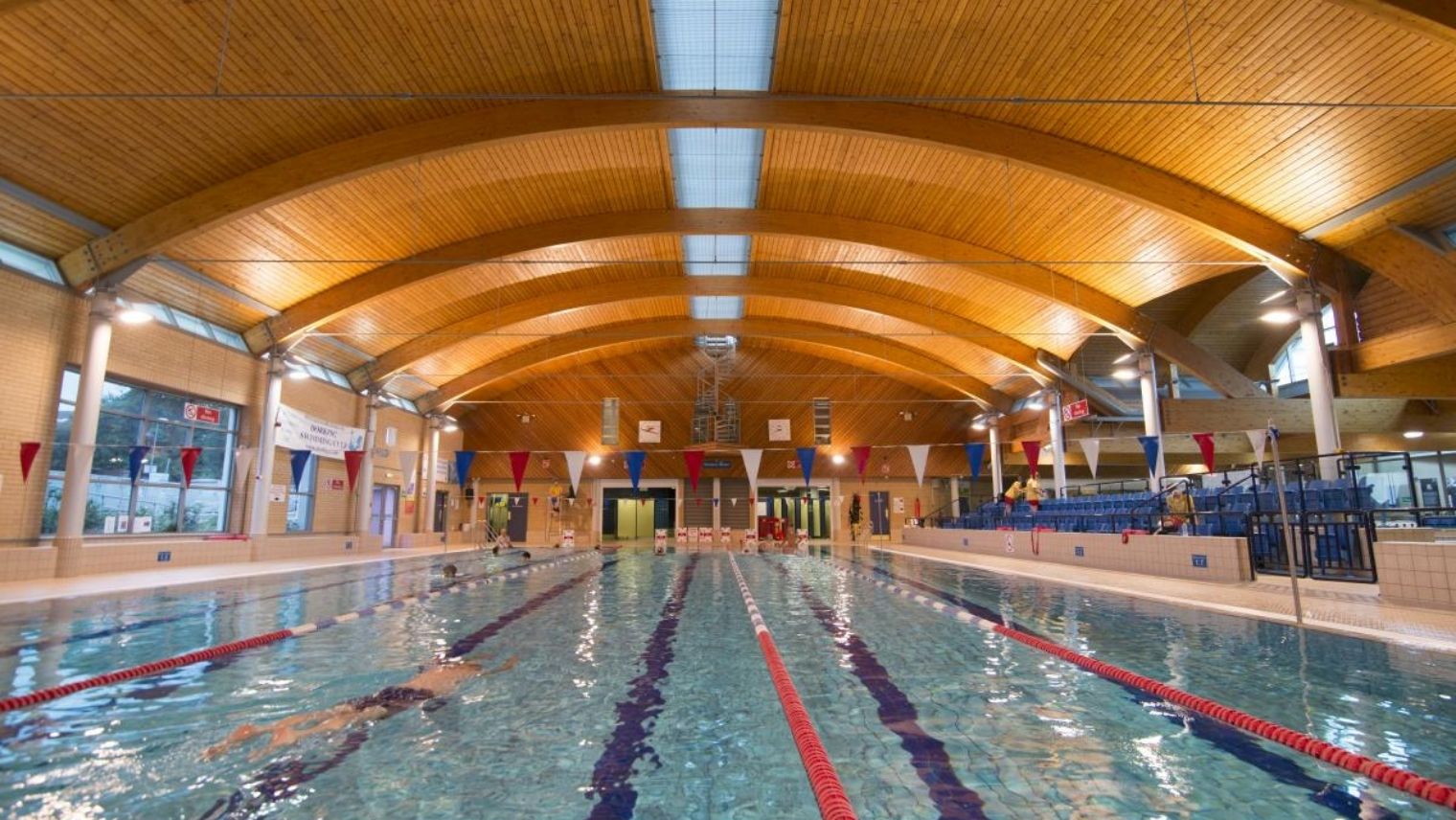 The main pool at Dorking Sports Centre