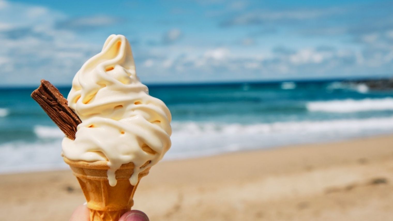 Ice cream at the seaside - visit Weymouth in Dorset with South Western Railway