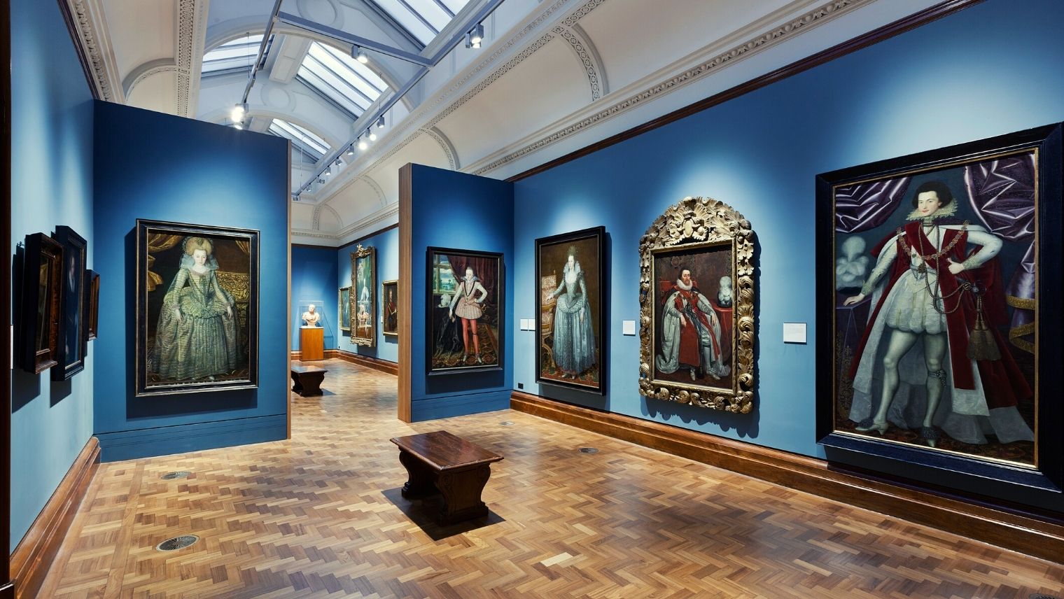 Interior of the National Portrait Gallery