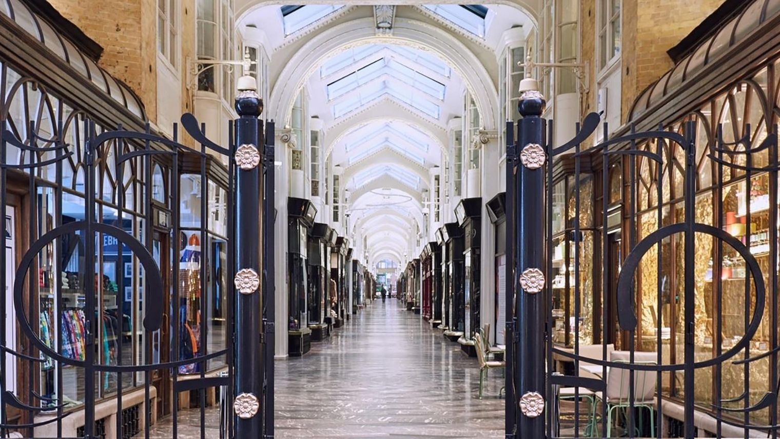 Entrance to Burlington Arcade, Mayfair, London