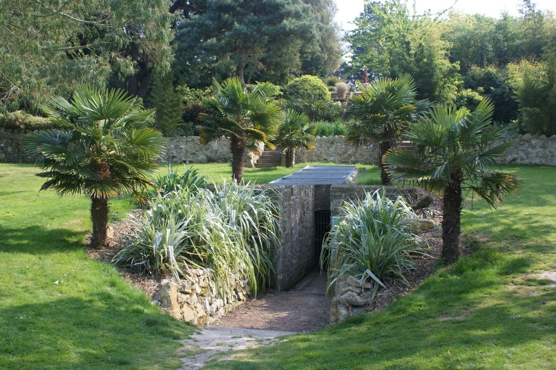 The underground tunnel at Ventnor Botanic Garden