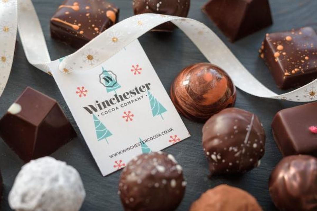 A selection of chocolates from Winchester Cocoa Company