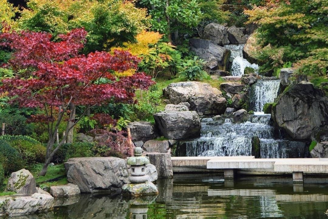 The Waterfall at Kyoto Park