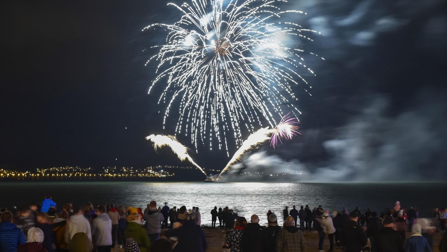 Fireworks display at Weymouth