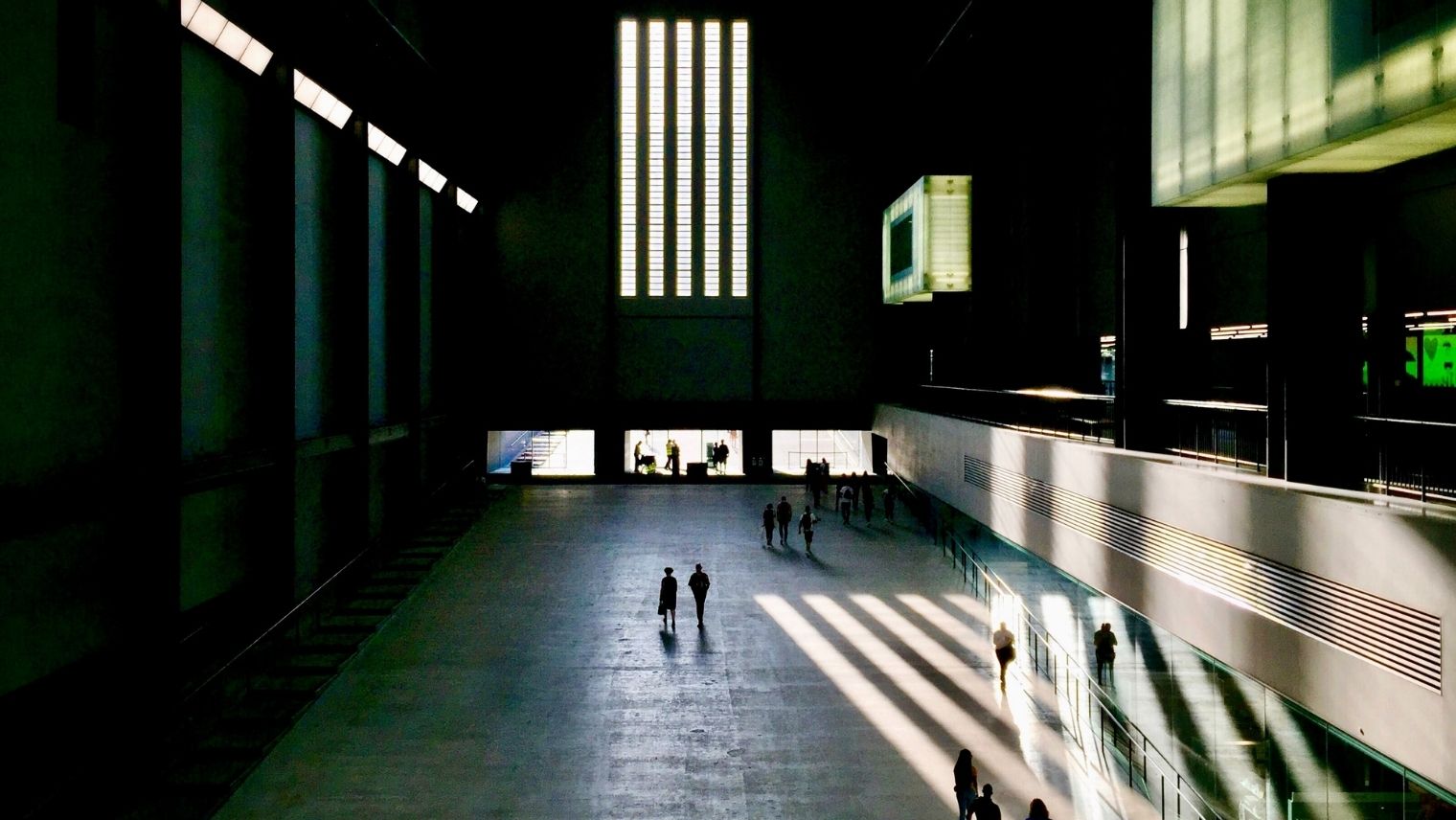 Interior of the Turbine Hall at the Tate Modern