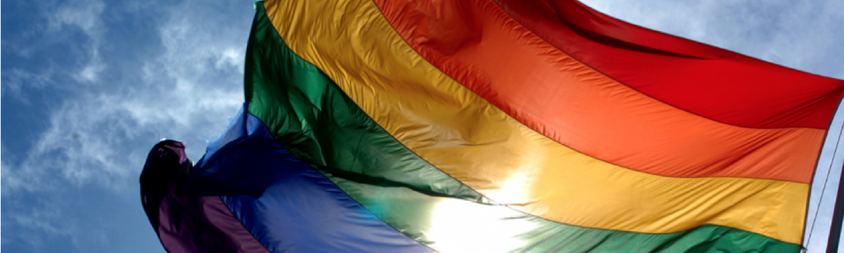 Isle Of Wight Pride Rainbow Flag